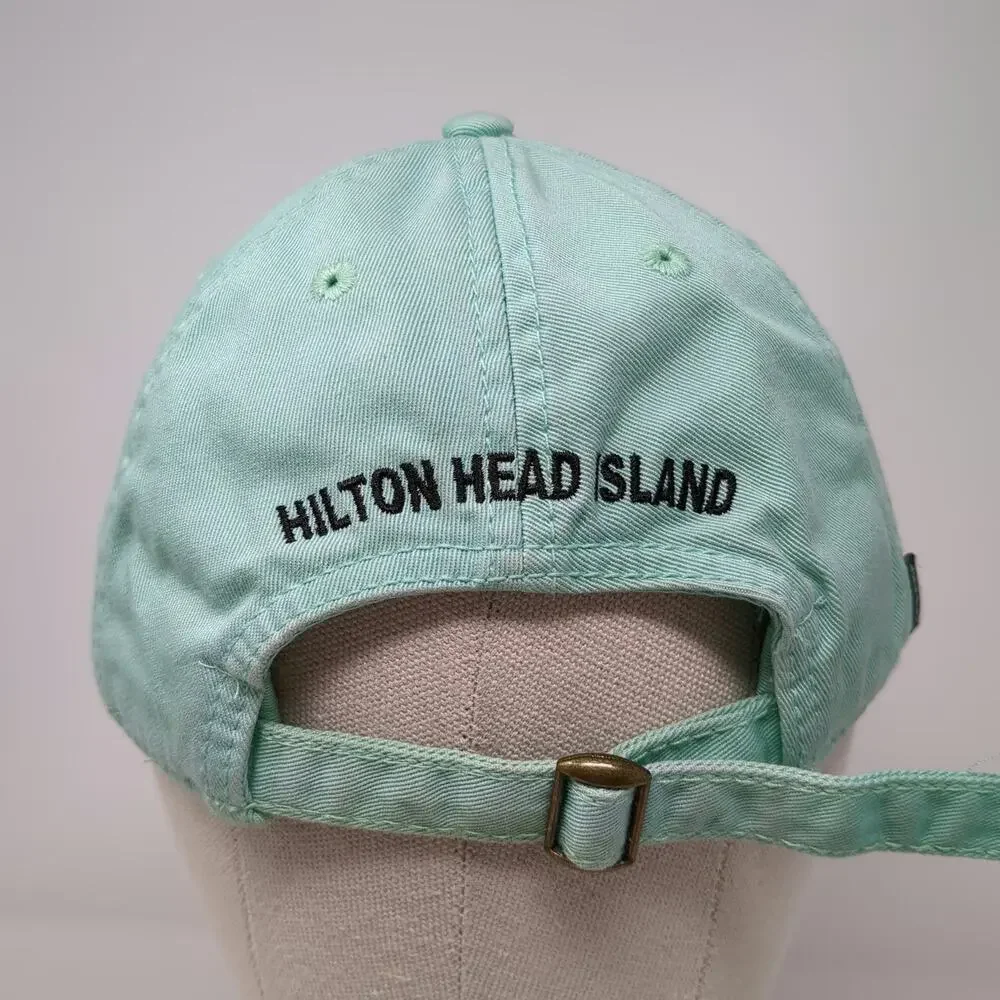 Legacy Baseball Cap Blue OSFM Salty Dog Cafe Hilton Head Island Hat Slideback